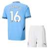 Officiële Voetbalshirt + Korte Broek Manchester City Rodrigo 16 Thuis 2024-25 - Kids